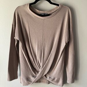 NWOT - Waffle Knit Lightweight Sweater
